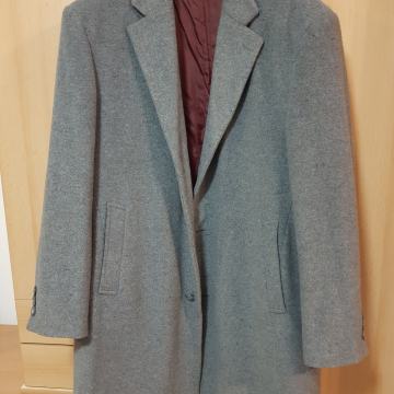 SIV VOLNEN MOŠKI PLAŠČ ŠT 52 -XL