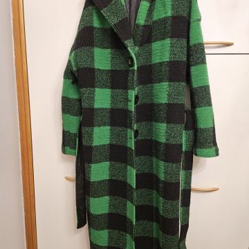 Kockast plašč Please (nov)