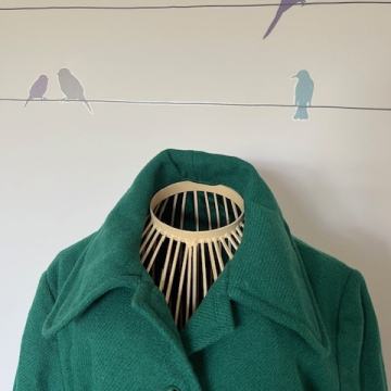 PRODAM zelen retro plašček M