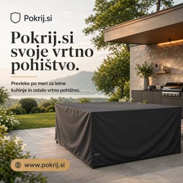 Zaščitna prevleka za sedežno vrtno garnituro po meri