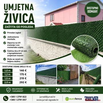 PLETENE MREŽNE OGRAJE  PLETENE MREŽE  MREŽA ZA OGRAJO 14 Eura m2