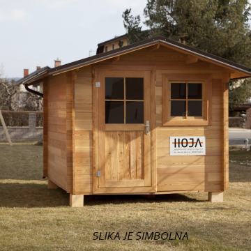 Vrtna hiša smreka/jelka 3 x 3 m