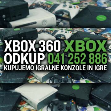 Odkup Xbox 360 konzole - takoj plačamo - 041 252 886