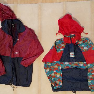 Anorak NES vel. 52 in manjši anorak vel 42