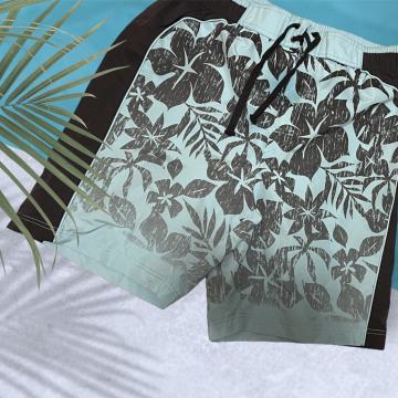 Lotto kratke hlace floral medium kopalke moske