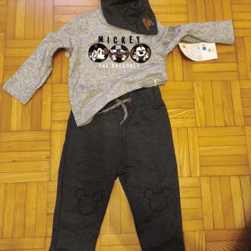 2x Mickey komplet Novo št 62 in 68