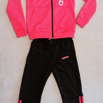 DEKLIŠKA TRENIRKA ADIDAS ŠT. 140