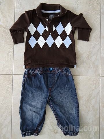 Hlače in majčka št.68 H&M