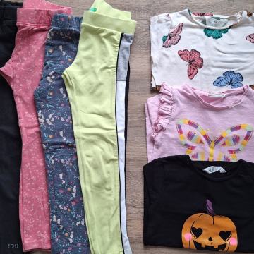 Komplet oblačil za deklico 110/116