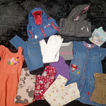 Komplet dekliških oblačil 110