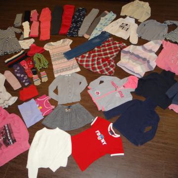 KOMPLET DEKLIŠKIH ZIMSKIH OBLAČIL 6-8 LET oz. 122/128 cm