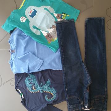 Komplet oblačil za fanta za 5 let starosti