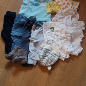 Komplet oblačil fantek, vel. 74 (III)