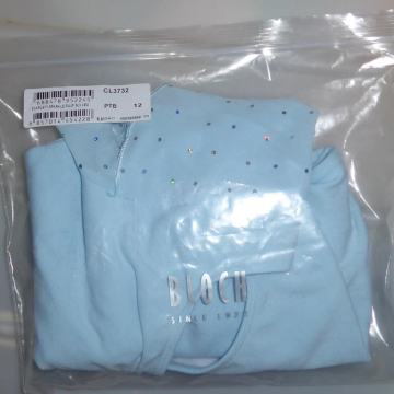 Moder baletni dres za deklico s kamenčki Bloch 134/140, 8-10 let, 12A