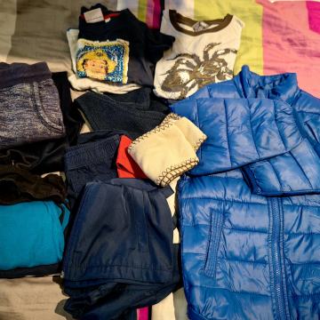 Oblačila 98/104 komplet