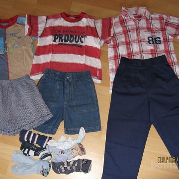 Oblačila za fanta starega 3-4 leta, s poštnino