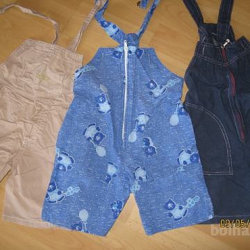 Otroške kratke hlače z oprsnikom - 2 leti, s poštnino