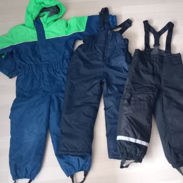 OTROŠKE SMUČARSKE HLAČE 110 in 128 ter KOMBINEZON vel.110