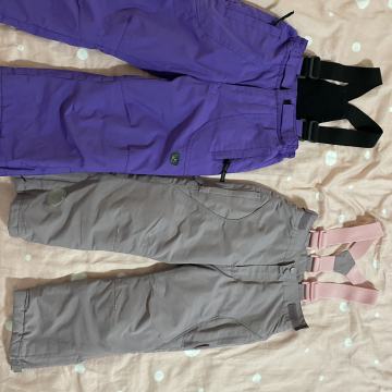 otroške smučarske hlače