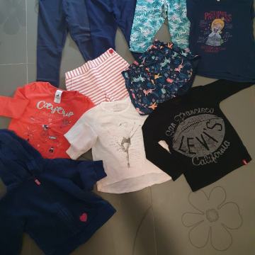 Prehodna oblačila za punce št.110 oz. (4-5 let)