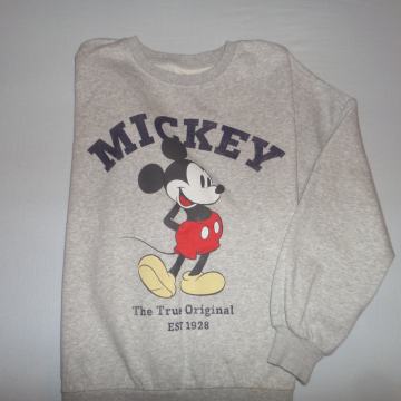 Pulover Mickey H&M, št. 176 - oversize (NOV)