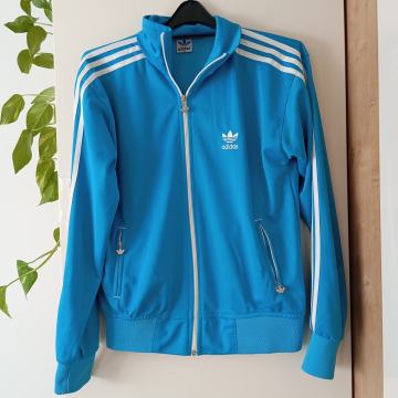 ADIDAS ORIGINAL MODRA ŠPORTNA JAKNA L