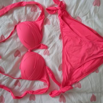 Kopalke bikini roza pink barve st. 38 oz. M
