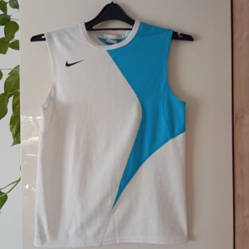NIKE ORIGINAL BELO MODRA ŠPORTNA MAJCA L