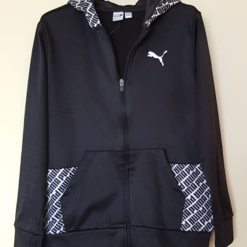 PUMA ORIGINAL ČRNA ŠPORNA JOPICA M/L
