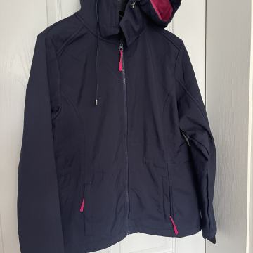 Softshell temno modra jakna