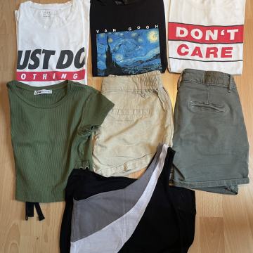 ŽENSKA/DEKLIŠKA POLETNA OBLAČILA številka XS