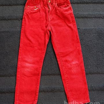 H&M žametne hlače, št. 122