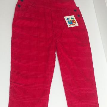 Otroške bombažne hlače z naramnicami Imagine Club