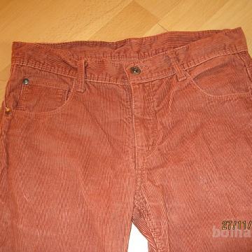 Žametne fantovske hlače št. 170 (12 - 14 let), s ptt