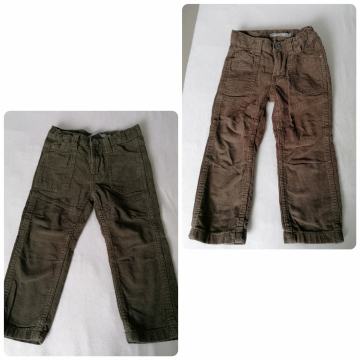 Žametne hlače za fantka št.92 (2 leti) Mana