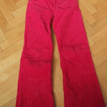 žametne hlače H&M, št. 128