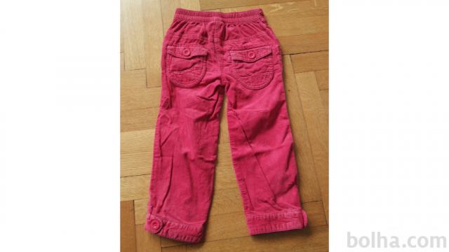žametne hlače Next, št. 98, 2-3 leta