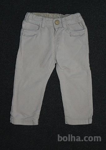 žametne hlače Zara, št. 78 (74-80)