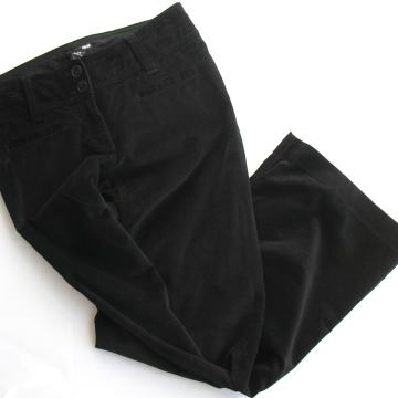 H&M žametne hlače s širokimi hlačnicami (wide leg), corduroy, nenošene