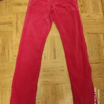 roza žametne hlače štev.152