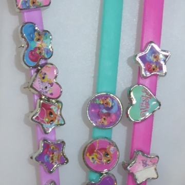 3x otroške / dekliške zapestnice Shimmer and Shine