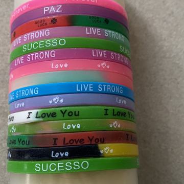 Lucky ZAPESTNICA Live Strong - Success - Good Luck - I Love You - NOVO