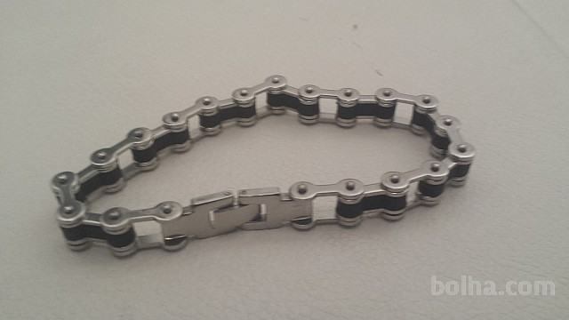 MODNA MOTORISTIČNA ZAPESTNICA - VERIGA - KETNA