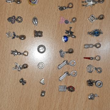 Obesek za pandora zapestnico srebro 925 10€