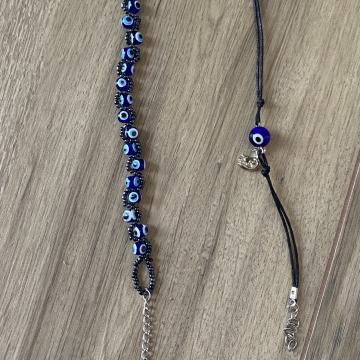 ZAPESTNICA Royal TURŠKO modro OKO, nazar - zaščita - NOVO