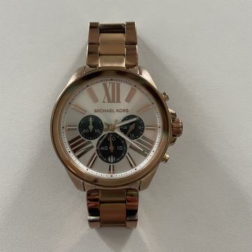 KOT NOVA original ženska ura kronograf Michael Kors rose gold