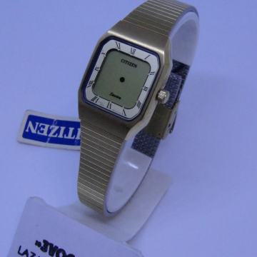 LaZooRo: Retro Vintage Fashion CITIZEN 9600-083946 Y NOS Quartz ura