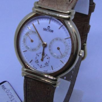 LaZooRo: Retro Vintage SECTOR TECNICAL 025 1231 056 NOS kvarčna ura