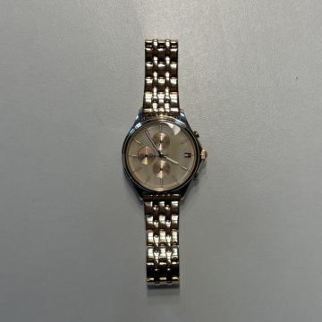 NOVA original ženska ura kronograf Tommy Hilfiger zlate barve