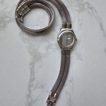 Swatch ura in zapestnica iz nerjavečega jekla